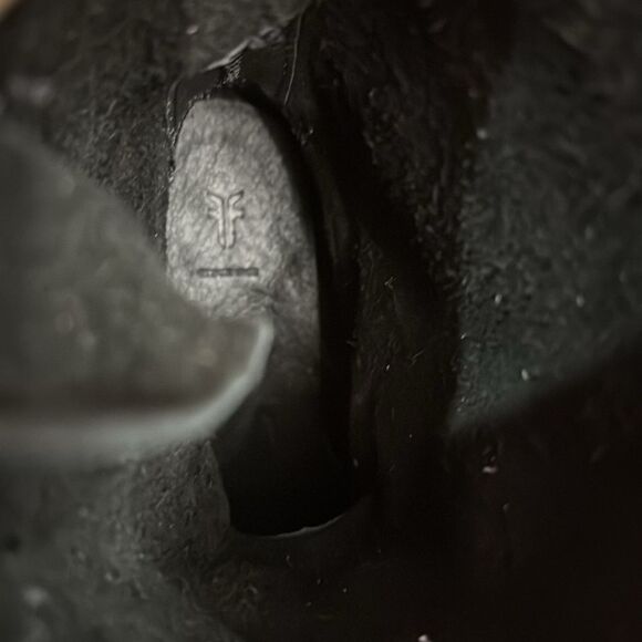 NWOB Frye Veronica Short Women's Black Grain Leather Western Moto Boot Size 5.5 - Picture 9 of 11